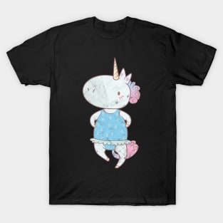 Unicorn Ballett T-Shirt T-Shirt